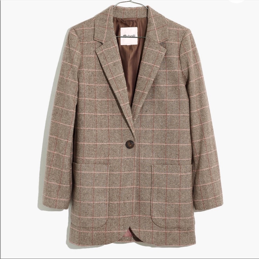 Madewell | Larsen Plaid Blazer